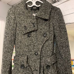 Bedo Tweed Long Dress Coat